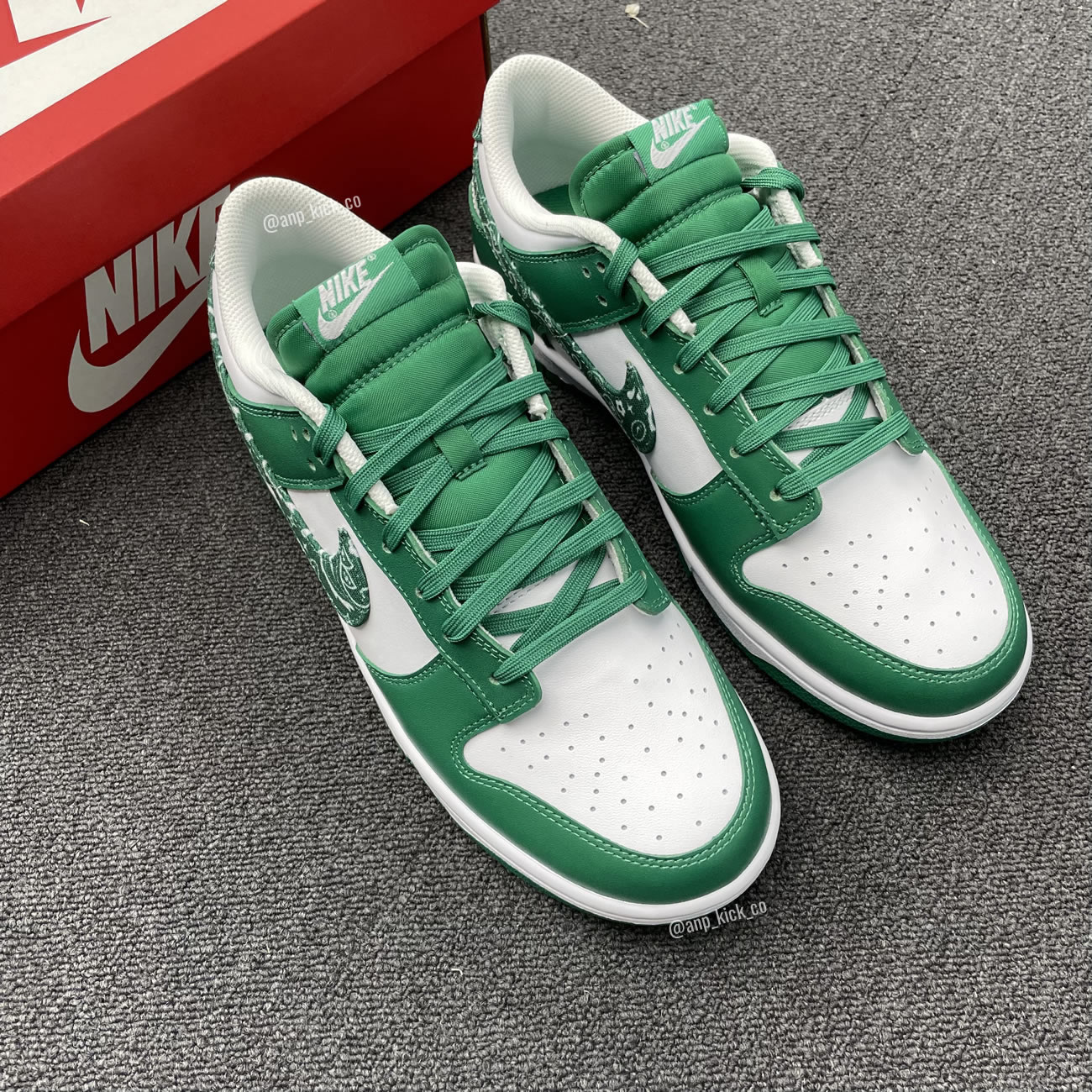 Nike Dunk Low Green Paisley Anpkick Dh4401 102 (5) - www.newkick.vip